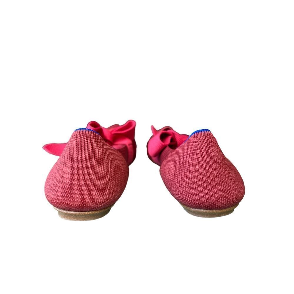 Rothy's Pink Pointed Bow Flats - Picture 3 of 13